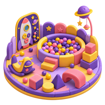 Ilustração da área baby